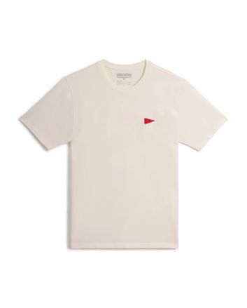 Camiseta de manga corta Florence Marine X Burgee Blanco Roto para hombre