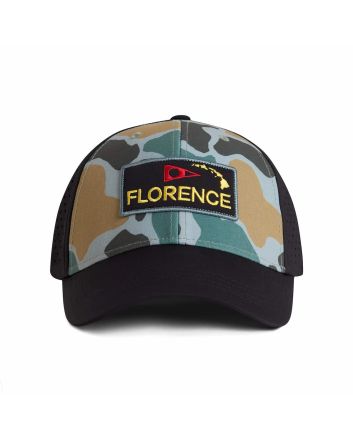 Gorra Florence Marine X Camo Airtex Trucker Hat Peace Camo para hombre