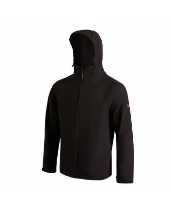 Chaqueta impermeable con capucha Florence Marine X Rain Pro 2.5 Layer Waterproof Shell Next Gen Negra para hombre