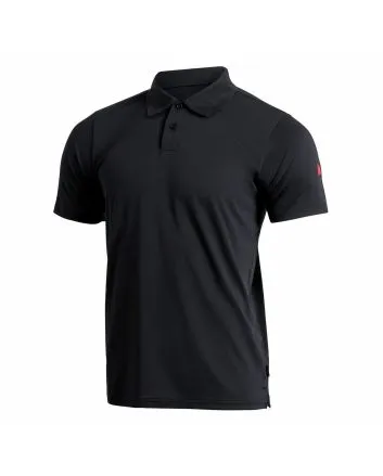 Polo técnico Florence Marine X Airtex Collared Short Sleeve Shirt Negro para hombre