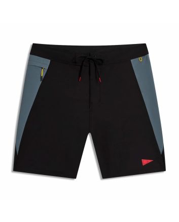 Florence Standard Issue V2 boardshort negro y gris para hombre