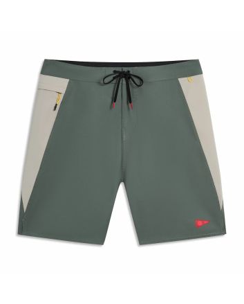 Bañador de alto rendimiento Florence Standard Issue Boardshort Dark Sage para hombre