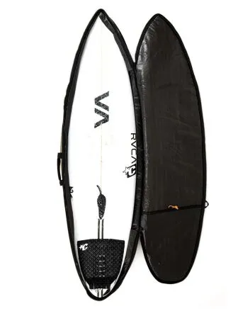 Funda Creatures Shortboard Double DT2.0 6'3 Black/Silver acolchada para dos tablas