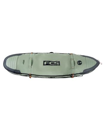 Funda para 3 tablas de surf FCS Travel 3 Cover 7'6 Alpine verde