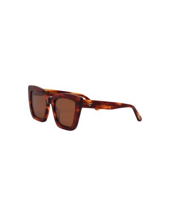 Gafas de sol I-SEA Harper color ámbar con lentes marrones polarizadas para mujer