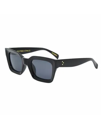Gafas de Sol I-Sea Hendrix negras con lentes polarizadas ahumadas Unisex 