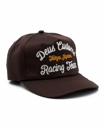 Gorra Deus Ex Machina Iota Trucker Marrón Choc Plum para hombre