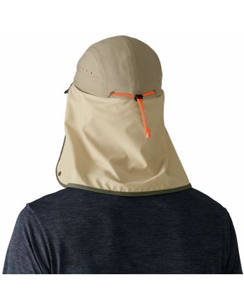 Gorra protección solar upf 40 Patagonia Caped Merganzer Hat River Rock Green