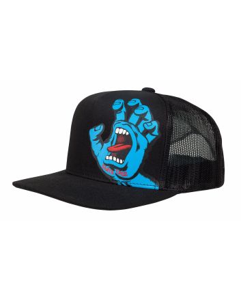 Gorra de malla Santa Cruz Youth Screaming Hand Negra para niño