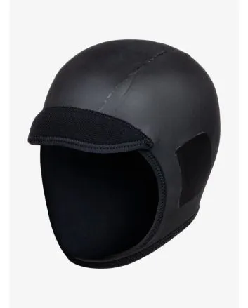 Gorra de neopreno para Surf Quiksilver 2mm Marathon Sessions Negra para hombre