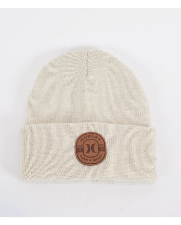 Gorro de invierno Hurley Wrightwood Beanie Oatmeal para hombre