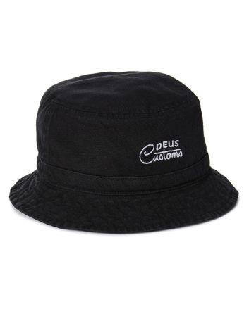 Gorro de pescador Deus Ex Machina Parker Bucket Negro para hombre