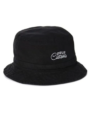 Gorro de pescador Deus Ex Machina Parker Bucket Negro para hombre