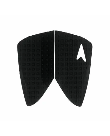 Grip para tabla de surf fish Astrodeck Retro Negro - Tail Pad 2 piezas 