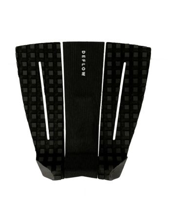 Grip para tabla de surf Deflow Erwin Bliss Tail Pad 3 piezas Negro