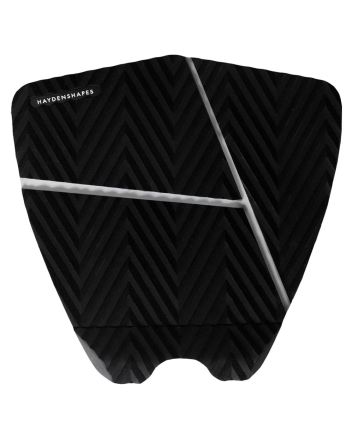 Grip para tabla de surf Hayden Shapes Traction Acute Tail Pad 3 piezas Negro