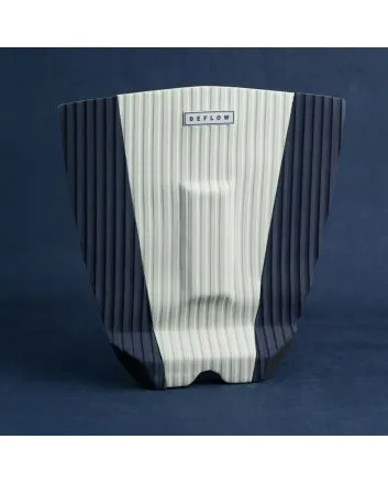 Grip para tabla de surf Deflow Adrien Toyon Tail Pad 3 piezas Beige y Azul