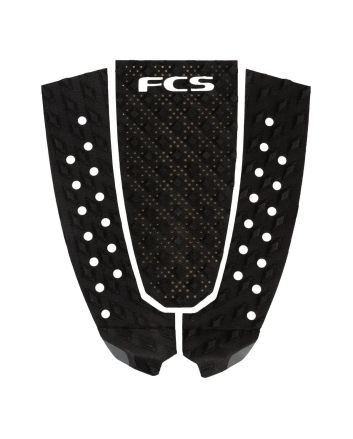 Grip para tabla de surf FCS T-3 Pin Eco negro de 3 piezas