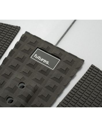 Grip Futures Voodoo color gris – tail pad versátil para tablas de surf con cualquier tipo de cola