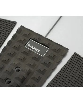 Grip Futures Voodoo color gris – tail pad versátil para tablas de surf con cualquier tipo de cola