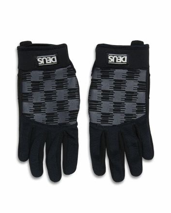 Guantes Deus Dirt Gloves negros para hombre