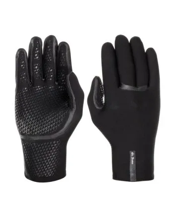 Guantes de Neopreno para Surf Quiksilver 3mm Marathon Sessions para Hombre derecha