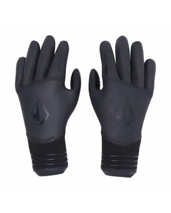 Guantes de Neopreno Volcom 3mm 5 Finger Negros para hombre 