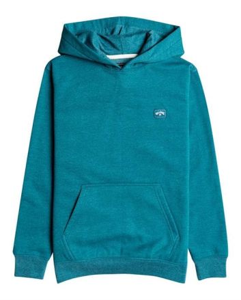 Sudadera con capucha Billabong All Day azul para niño