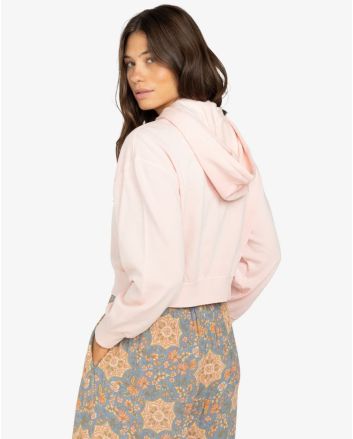 Mujer con Sudadera de capucha Billabong New Age Rosa