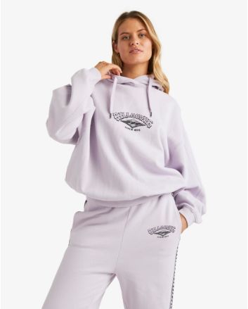 Mujer con Sudadera de capucha Billabong Stay 73 Kendall Lavanda