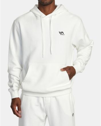 Hombre con Sudadera de capucha RVCA VA Essential Blanca
