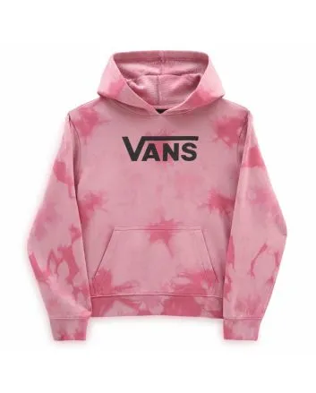 Sudadera con capucha Vans Cloud Wash rosa para niña de 8 a 14 años