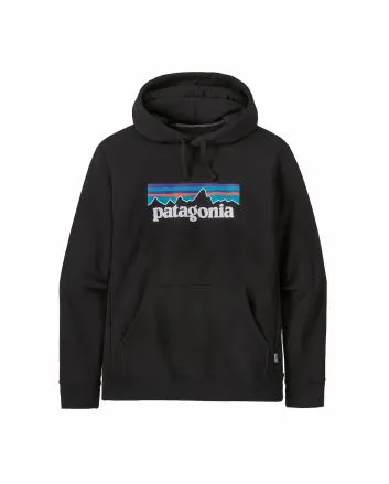 Sudadera con capucha Patagonia P-6 Logo Uprisal Negra Unisex