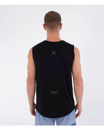 Hombre con Camiseta sin mangas Hurley Muscle Tank negra