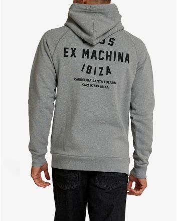 Hombre con Sudadera de capucha Deus Ex Machina Ibiza Address Gris 
