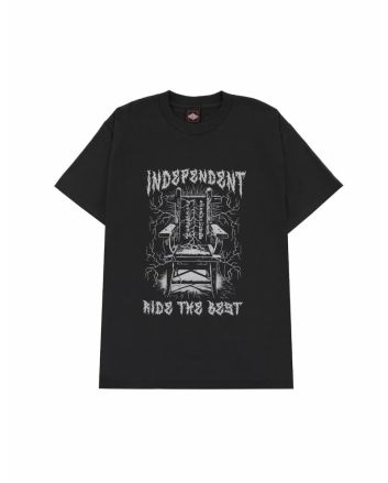 Camiseta de manga corta Independent RTB Lightning Negra para hombre