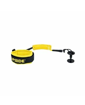 Invento de Bodyboard Pride Standard Biceps Leash 7mm amarillo