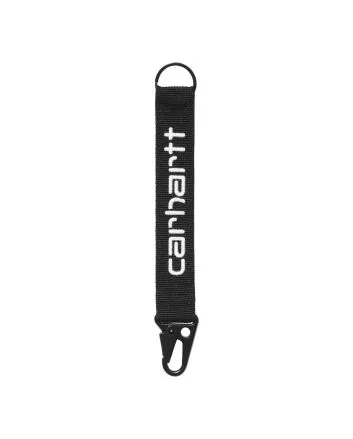 Llavero Carhartt WIP Jaden Keyholder Negro-Blanco