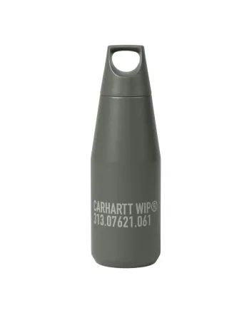 Botella Termo Kinto Carhartt WIP Trail Tumbler color Verde Humo y Gris