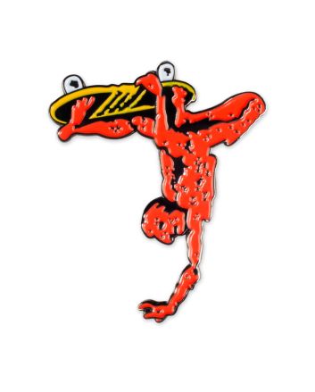 Pin metálico Powell Peralta Bones Brigade Series 15 Lance Mountain Lapel Pin - Edición Limitada 