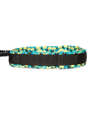 Invento para Foil Wing Foil o Race SUP de cintura Radz Hawaii Leash Coil Waist 7' 7mm Azul y Amarillo