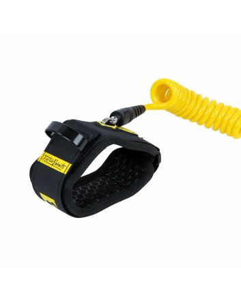 Invento para Tabla de Bodyboard Pride Tristan Roberts Biceps Leash 7mm Negro-Amarillo