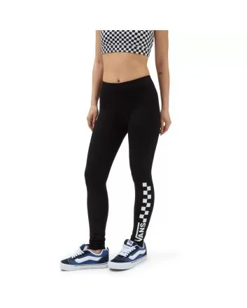 Mujer con Leggings Vans Chalkboard Classic Negros 