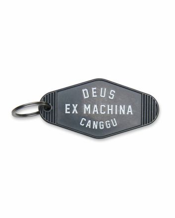 Llavero de plástico Deus Ex Machina Canggu Key Tag Negro