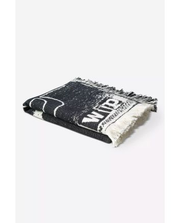Manta Carhartt WIP Letterpress Blanket Black/Wax