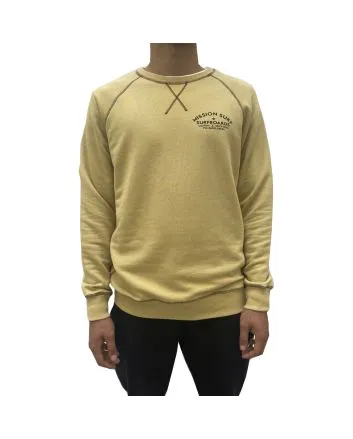 Sudadera sin capucha Mission Surf 36001 Beige Unisex