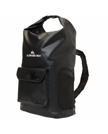 Mochila Mediana estanca para Surf Quiksilver Sea Stash 20L negra 