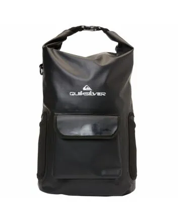 Mochila Mediana estanca para Surf Quiksilver Sea Stash 20L negra 