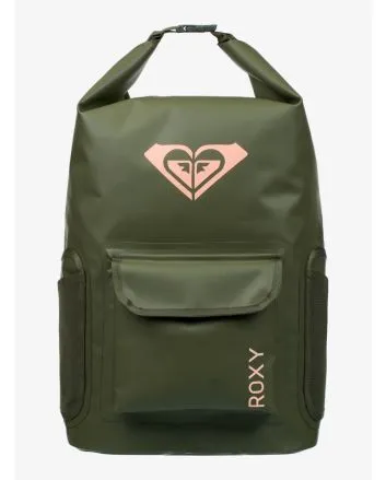 Mochila mediana para surf Roxy Need it Verde Aceite