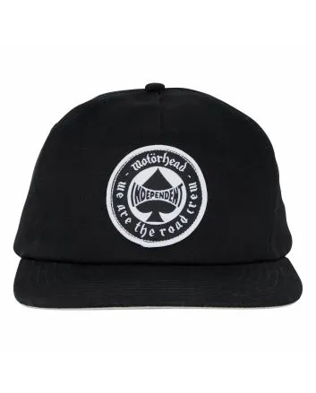 Gorra Independent x Motörhead Spade negra Unisex